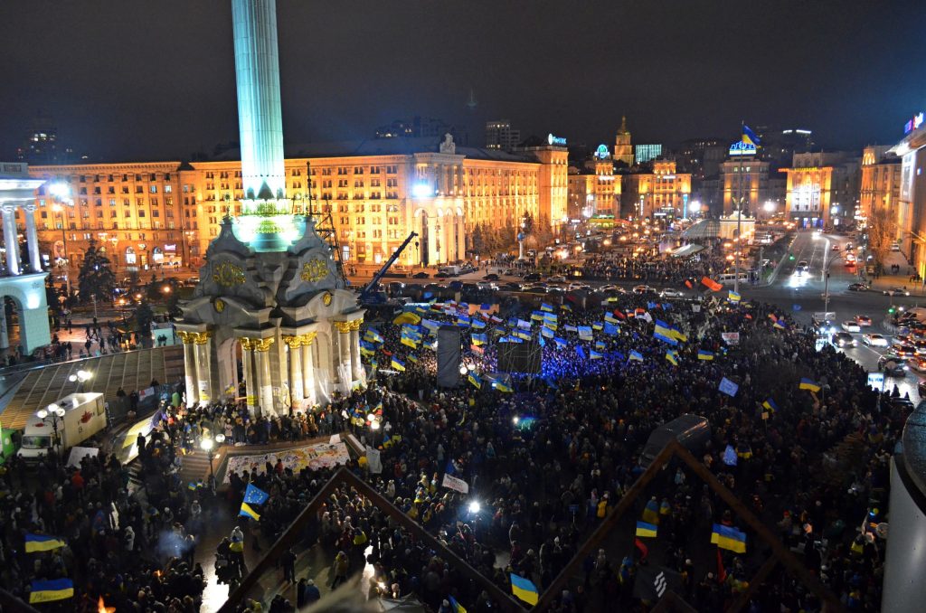 Массовые протесты в Киеве в 2013 году